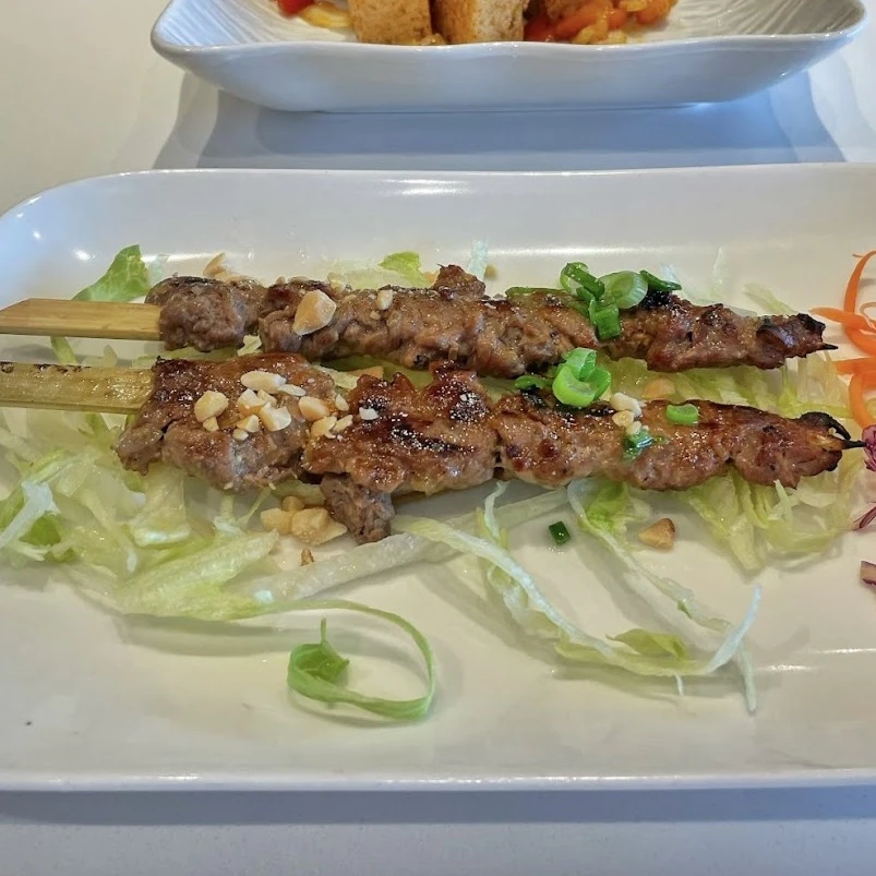 Grilled beef skewers in Calgary, AB